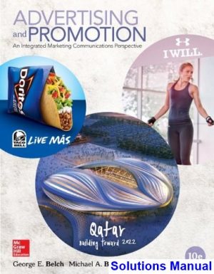 solutions manual for advertising and promotion an integrated marketing communications perspective 10th edition by belch
