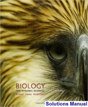 solutions manual for biology the dynamic science 3rd edition by russell