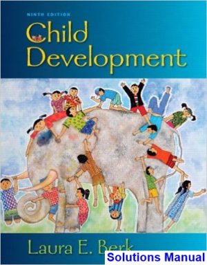 solutions manual for child development 9th edition by berk