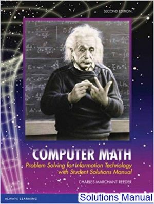 solutions manual for computer math problem solving for information technology 2nd edition by charles