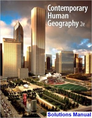 solutions manual for contemporary human geography 2nd edition by rubenstein