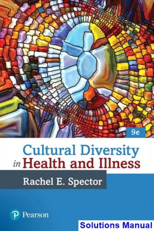 solutions manual for cultural diversity in health and illness 9th edition by spector ibsn 9780134413310