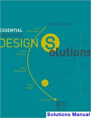 solutions manual for essential graphic design solutions 5th edition by robin landa