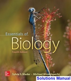 solutions manual for essentials of biology 4th edition by mader