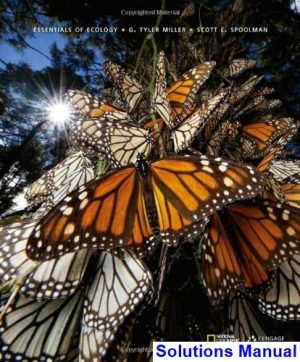 solutions manual for essentials of ecology 7th edition by miller