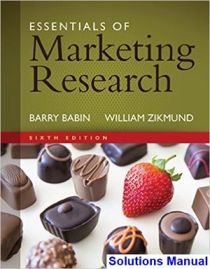 solutions manual for essentials of marketing research 6th edition by babin