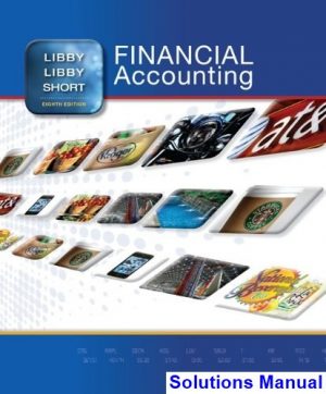 solutions manual for financial accounting 8th edition by libby