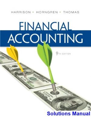 solutions manual for financial accounting 9th edition by harrison