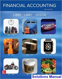 Solutions Manual for Financial Accounting 9th Edition by Libby