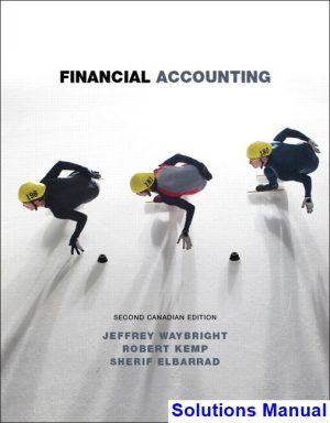 solutions manual for financial accounting canadian 2nd edition by waybright ibsn 9780134025315