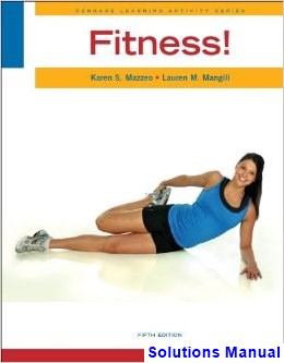 solutions manual for fitness 5th edition by mazzeo