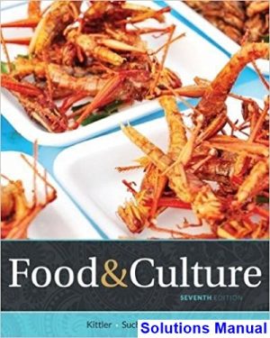 solutions manual for food and culture 7th edition by sucher ibsn 9781305628052