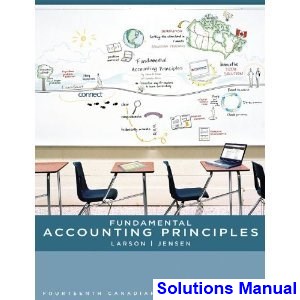 solutions manual for fundamental accounting principles canadian vol 2 canadian 14th edition by larson