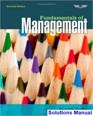 solutions manual for fundamentals of management 7th edition by griffin