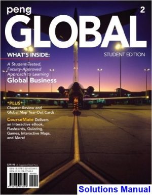 solutions manual for global 2nd edition by mike peng