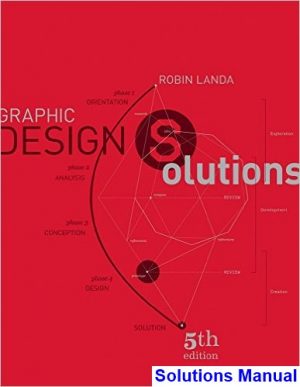solutions manual for graphic design solutions 5th edition by robin landa