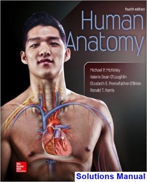 solutions manual for human anatomy 4th edition by mckinley