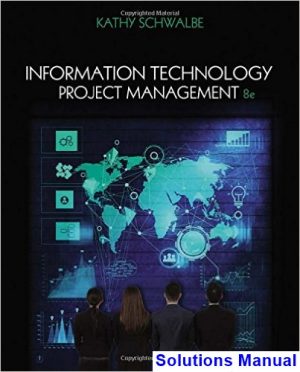 solutions manual for information technology project management 8th edition by kathy schwalbe