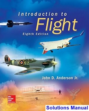 solutions manual for introduction to flight 8th edition by anderson
