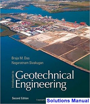 solutions manual for introduction to geotechnical engineering 2nd edition by das ibsn 9781305257320