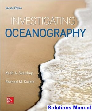 solutions manual for investigating oceanography 2nd edition by sverdrup