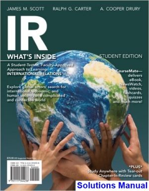 solutions manual for ir 2014 edition 1st edition by scott
