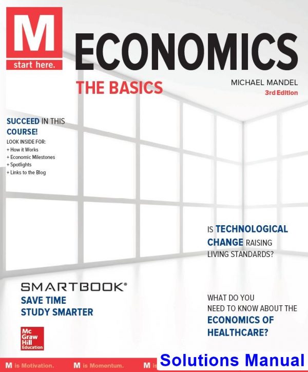 solutions manual for m economics the basics 3rd edition by mandel ibsn 0078021790