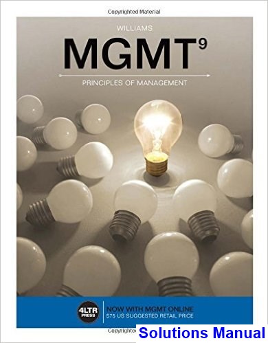 solutions manual for mgmt 9th edition by williams