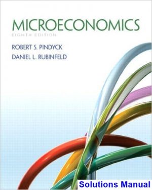 solutions manual for microeconomics 8th edition by pindyck