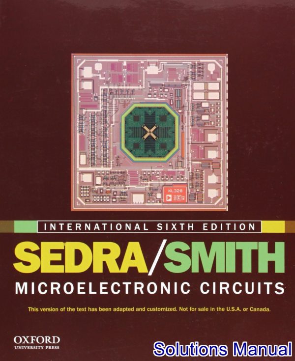 solutions manual for microelectronic circuits international 6th edition by sadra