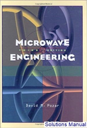 solutions manual for microwave engineering 3rd edition by pozar