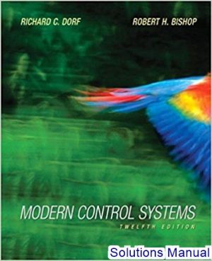 solutions manual for modern control systems 12th edition by dorf