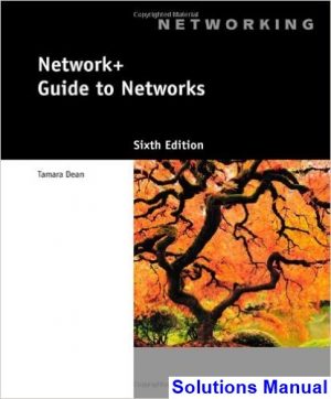 solutions manual for network guide to networks 6th edition by tamara dean