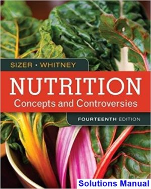 solutions manual for nutrition concepts and controversies 14th edition by sizer ibsn 9781305627994