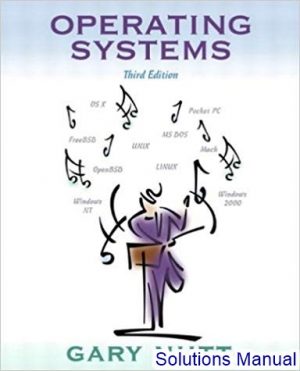 solutions manual for operating systems 3rd edition by nutt