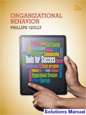 solutions manual for organizational behavior tools for success 2nd edition by phillips