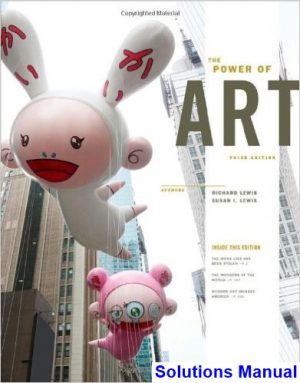 solutions manual for power of art 3rd edition by lewis