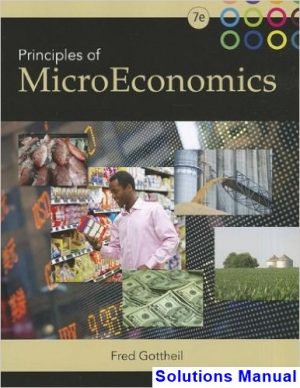 Solutions Manual For Principles Of Microeconomics 7th Edition By Gottheil