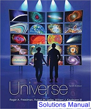 solutions manual for universe 10th edition by freedman ibsn 9781319042387