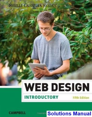 solutions manual for web design introductory 5th edition by campbell