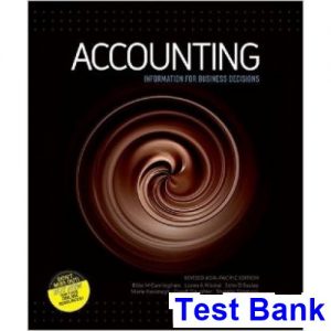 test bank for accounting information for business decisions 1st edition by cunningham