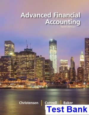 test bank for advanced financial accounting 10th edition by christensen
