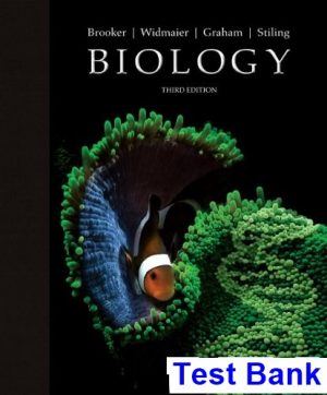 test bank for biology 3rd edition by brooker