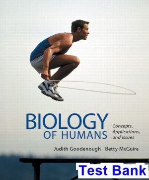 test bank for biology of humans concepts applications and issues 5th edition by goodenough