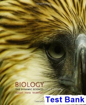 test bank for biology the dynamic science 3rd edition by russell