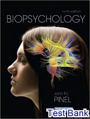 test bank for biopsychology 9th edition by pinel