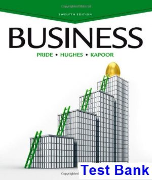 test bank for business 12th edition by pride