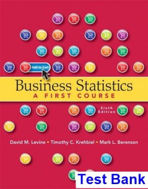 test bank for business statistics 6th edition by levine