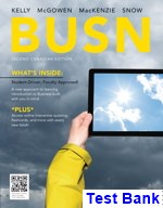 test bank for busn 2nd edition by kelly