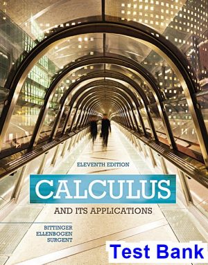 test bank for calculus and its applications 11th edition by bittinger ibsn 9780133795561